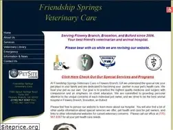 Sites similar to friendshipspringsvet.com