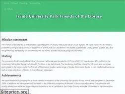 Sites similar to friendsirvineuplib.org
