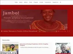Sites similar to friendsofafricaaz.org