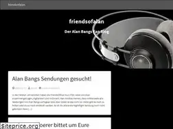 Sites similar to friendsofalan.de