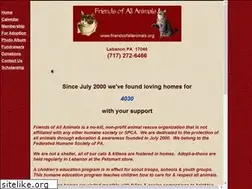 Sites similar to friendsofallanimals.org