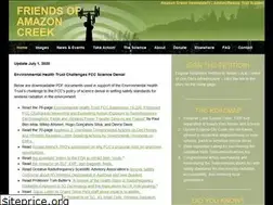 Sites similar to friendsofamazoncreek.org