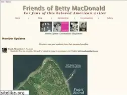 Sites similar to friendsofbettymacdonald.org