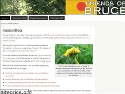 Sites similar to friendsofbruce.ca