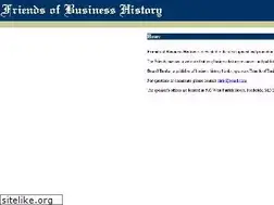 Sites similar to friendsofbusinesshistory.com