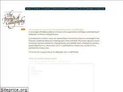 Sites similar to friendsofcalligraphy.org