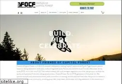 Sites similar to friendsofcapitolforest.org