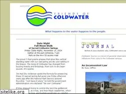 Sites similar to friendsofcoldwater.org
