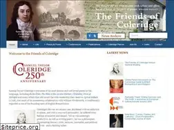 Sites similar to friendsofcoleridge.com