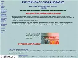 Sites similar to friendsofcubanlibraries.org