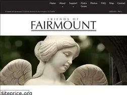 Sites similar to friendsoffairmount.org