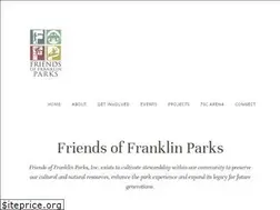 Sites similar to friendsoffranklinparks.org