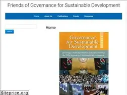 Sites similar to friendsofgovernance.org