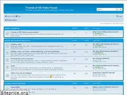 Sites similar to friendsofhdvideo.com