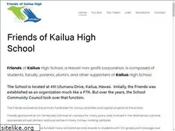 Sites similar to friendsofkailuahigh.com