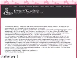 Sites similar to friendsofkcanimals.org