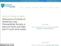 Sites similar to friendsofkootenaylake.ca