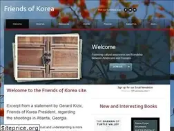 Sites similar to friendsofkorea.net