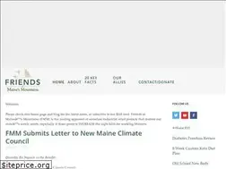Sites similar to friendsofmainesmountains.org