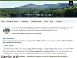 Sites similar to friendsofmountsunapee.org