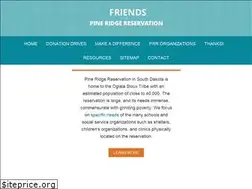 Sites similar to friendsofpineridgereservation.org