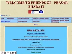 Sites similar to friendsofprasarbharati.org