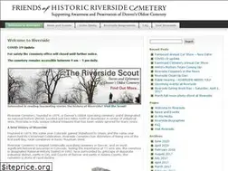 Sites similar to friendsofriversidecemetery.org