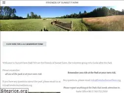 Sites similar to friendsofsunsetfarm.org