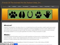 Sites similar to friendsoftheanimalsjackson.org