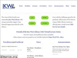Sites similar to friendsofthekeywestlibrary.org