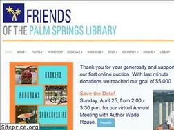 Sites similar to friendsofthepalmspringslibrary.org
