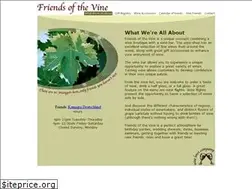 Sites similar to friendsofthevine.net