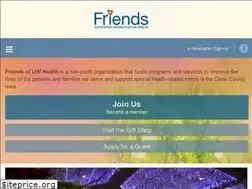 Sites similar to friendsofuwhealth.org