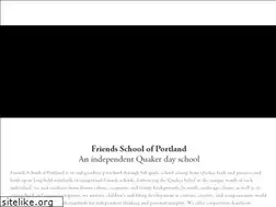 Sites similar to friendsschoolofportland.org