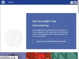 Sites similar to friesgenootschap.nl