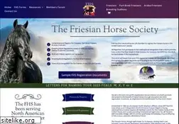 Sites similar to friesianhorsesociety.com
