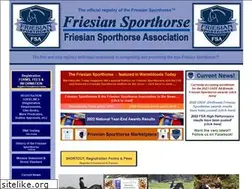 Sites similar to friesiansporthorseassociation.com