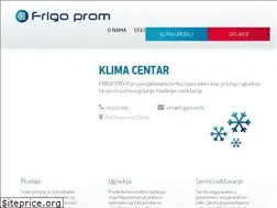 Sites similar to frigoprom.hr