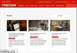 Sites similar to frigosan.hr