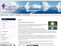 Sites similar to frigosol.de