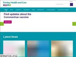 Sites similar to frimleyhealthandcare.org.uk
