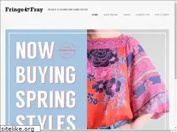 Sites similar to fringeandfray.net