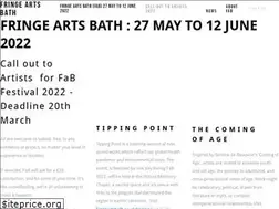 Sites similar to fringeartsbath.co.uk