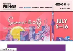 Sites similar to fringetoronto.com