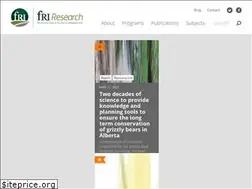 Sites similar to friresearch.ca