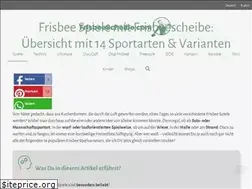 Sites similar to frisbeescheibe.com