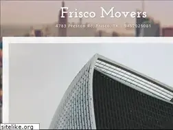 Sites similar to frisco-movers.com