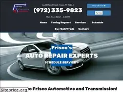 Sites similar to friscoauto.com