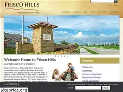 Sites similar to friscohillshoa.com