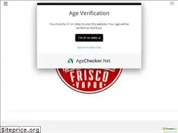 Sites similar to friscovapor.com